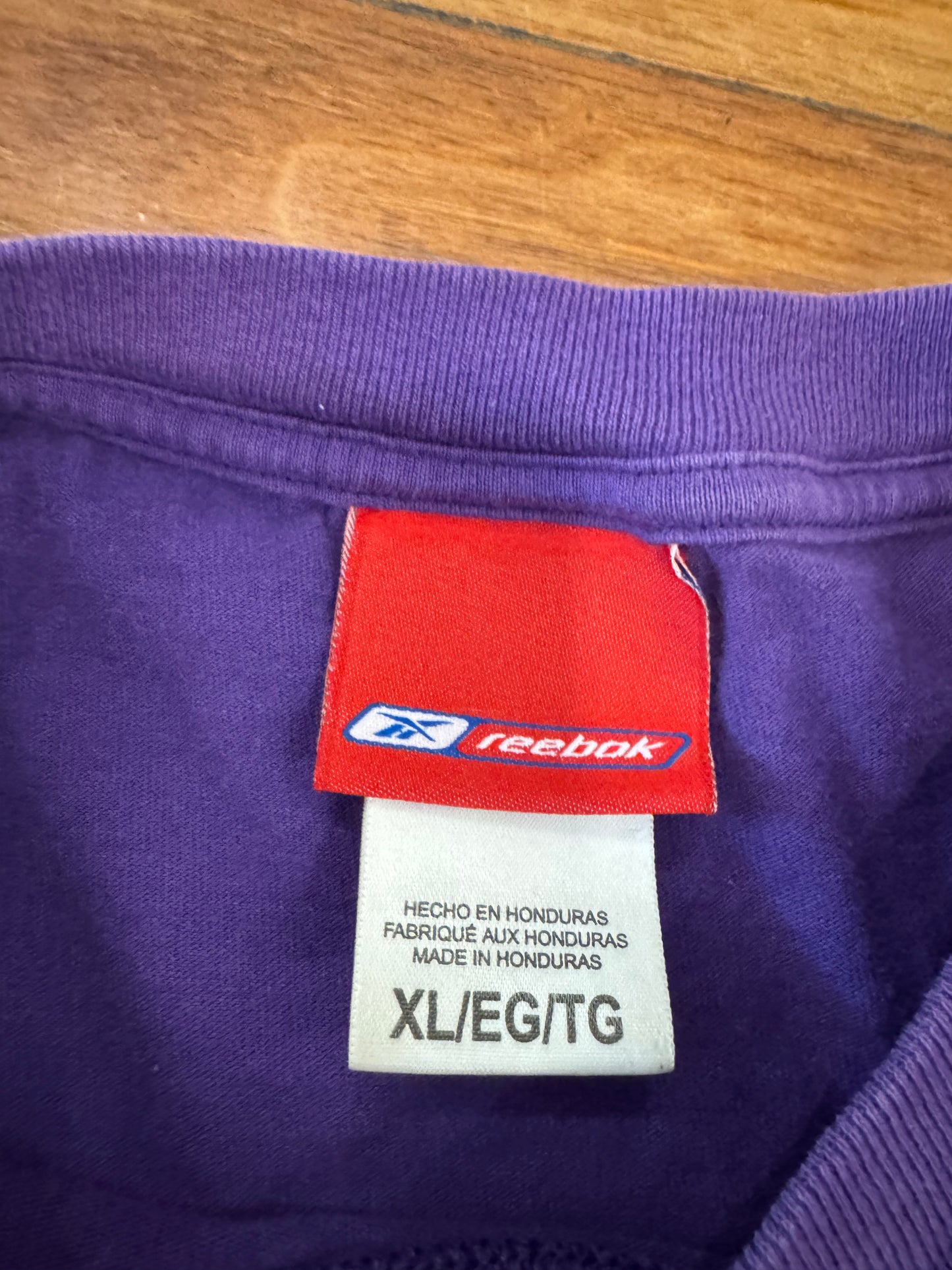 00s Los Angeles Lakers Reebok Cropped Tee (XL)