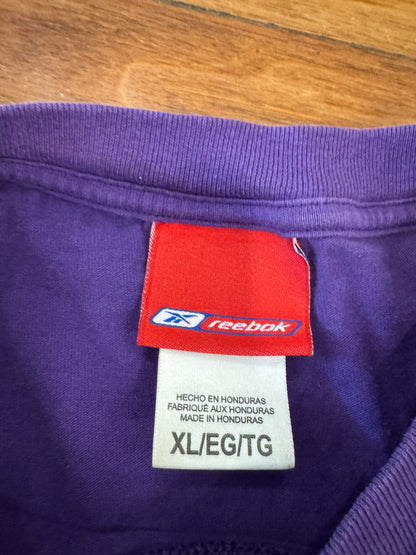 00s Los Angeles Lakers Reebok Cropped Tee (XL)