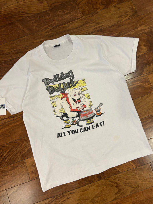 90s University of Georgia "Bulldogs Buffet" Tee (XL)