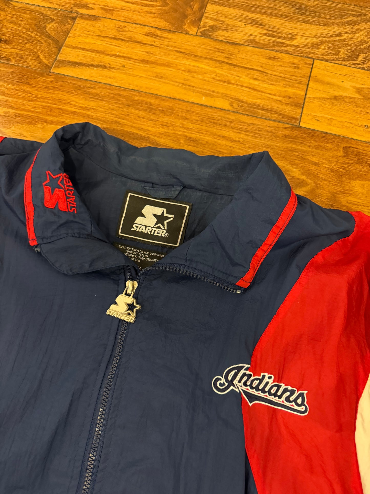 90s Cleveland Indians Starter Windbreaker (L)
