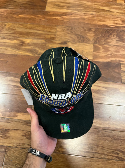 1998 Chicago Bulls Starter NBA Finals Champions Hat