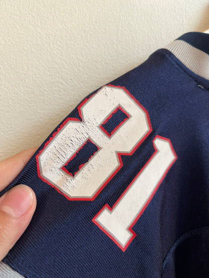 00s New England Patriots Randy Moss Reebok Jersey (L)