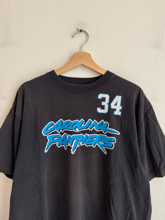 00s Carolina Panthers DeAngelo Williams Cat Scratch Tee (L)