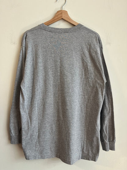 2004 Carolina Panthers vs Patriots Superbowl Long-Sleeve Shirt (L)