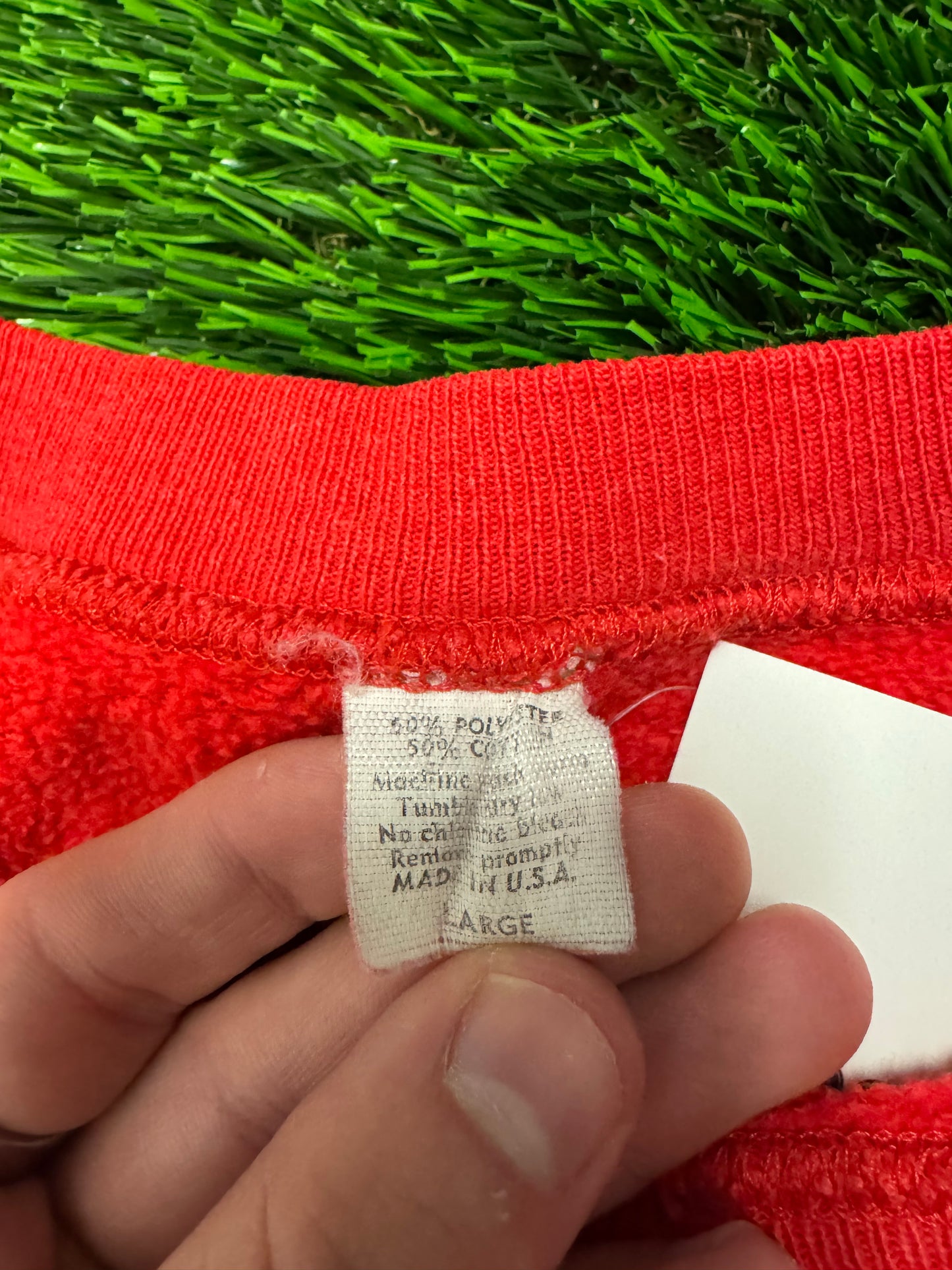 80s San Francisco 49ers Helmet Crewneck (M)