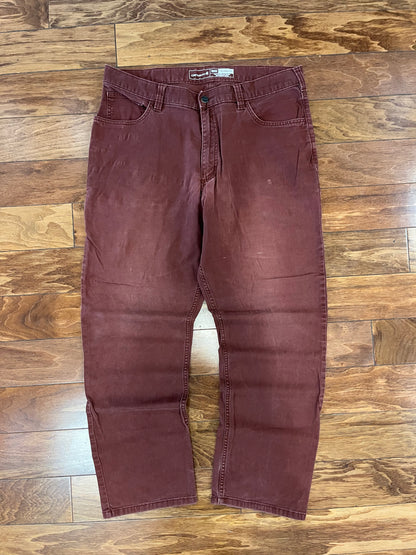 Carhartt Brick Distressed Workwear Pants (36 x 32)