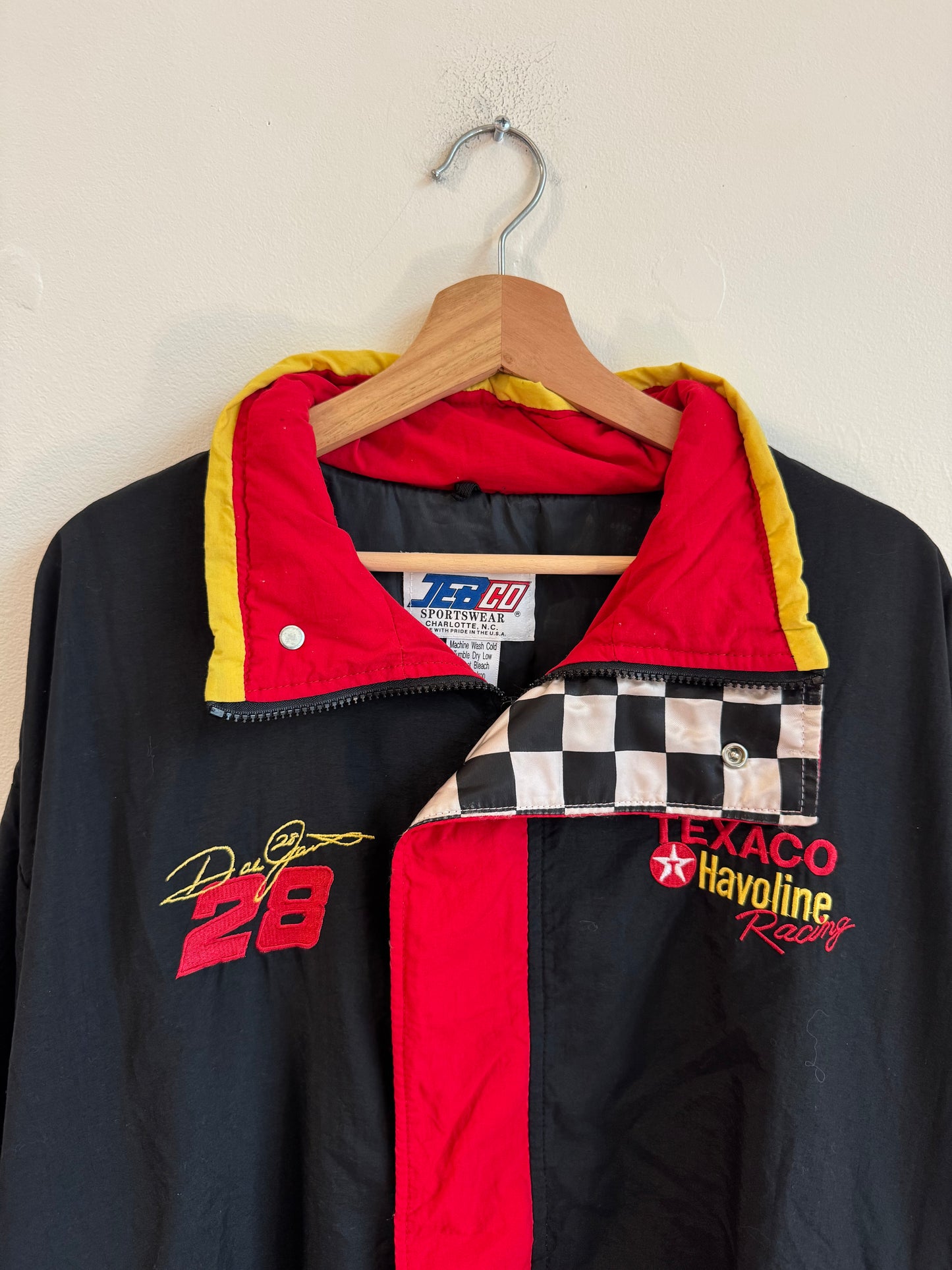 90s Dale Jarrett Texaco Nascar Windbreaker (XL)