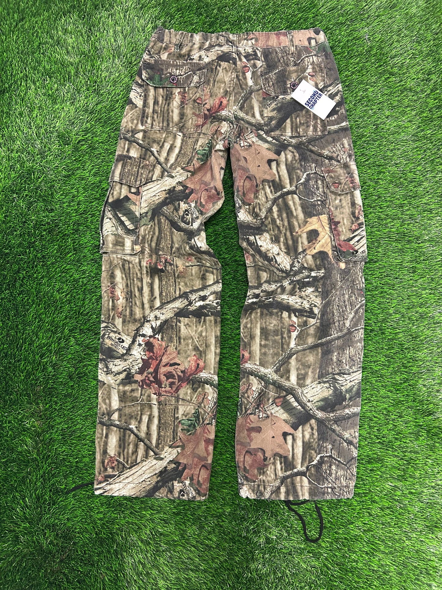 00s Vintage Mossy Oak Pink Accent Camo Pants (32 x 32)