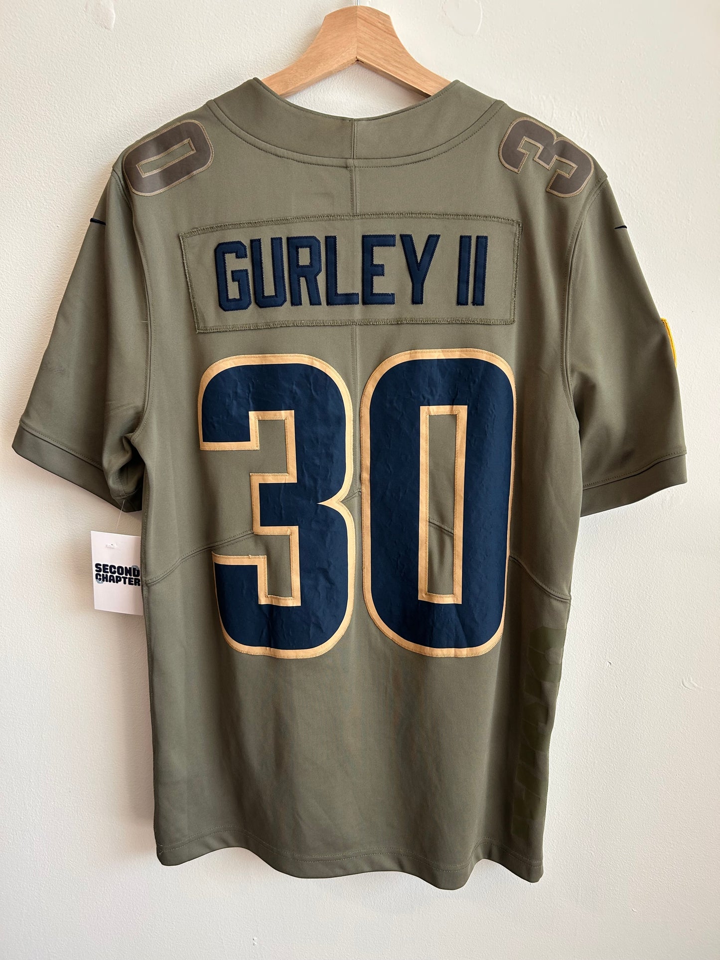 2017 Rams Todd Gurley II NFL "Salute to Service" Jersey (S)
