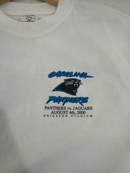 2000 Carolina Panthers vs Jacksonville Jaguars “The Winning Line-Up” Tee (XL)