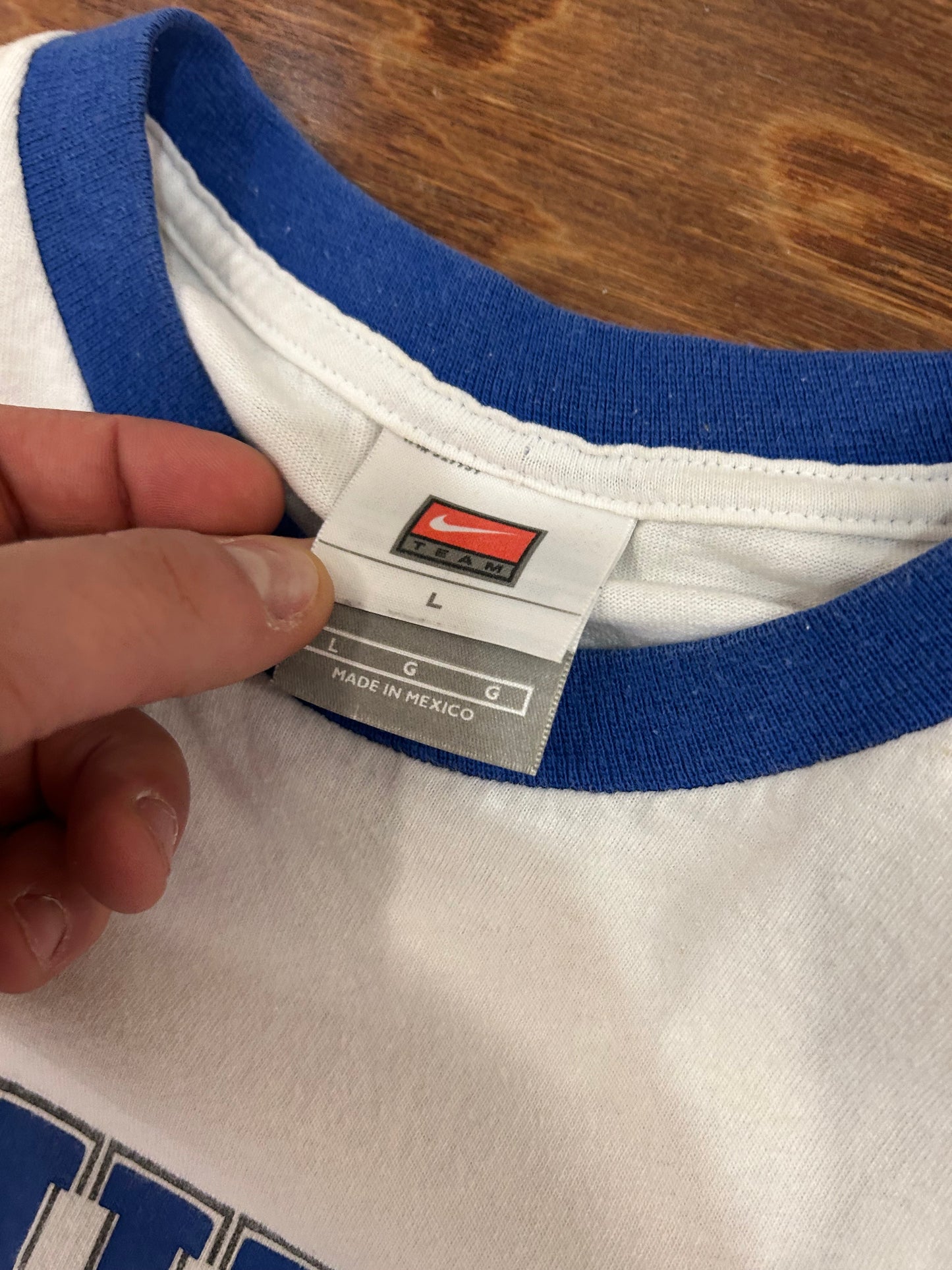 00s Duke Basketball Nike Ringer Tee (L)