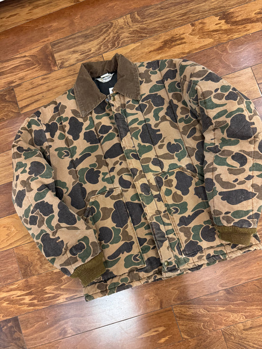 80s Duck Camo Key Imperial Jacket (M)