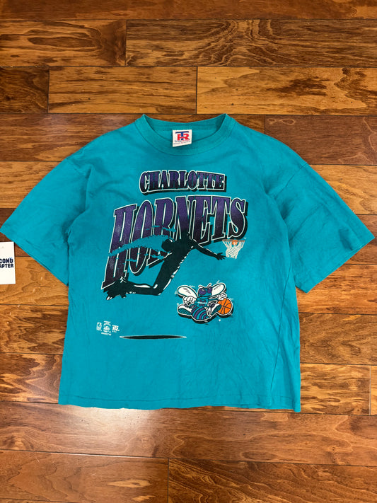 1995 Charlotte Hornets Team Rated Tee (Youth L)