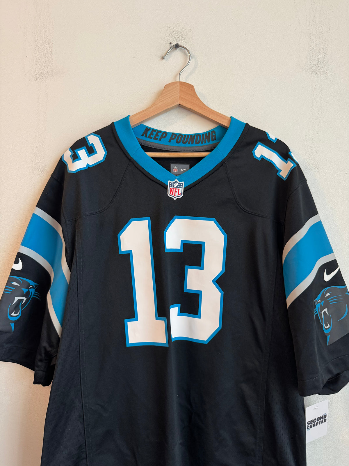 2010s Carolina Panthers Kelvin Benjamin Nike Hone Jersey (XL)