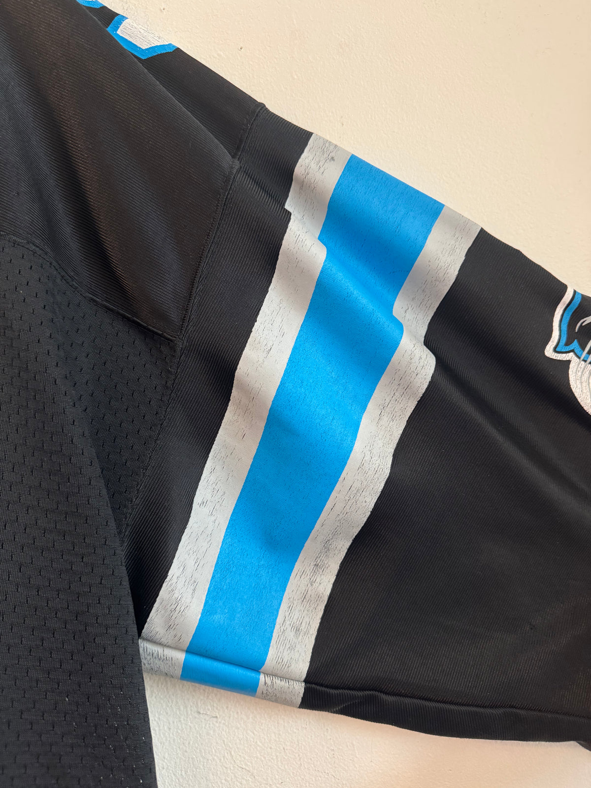 90s Carolina Panthers Sam Mills Faded Reebok Jersey (XL)