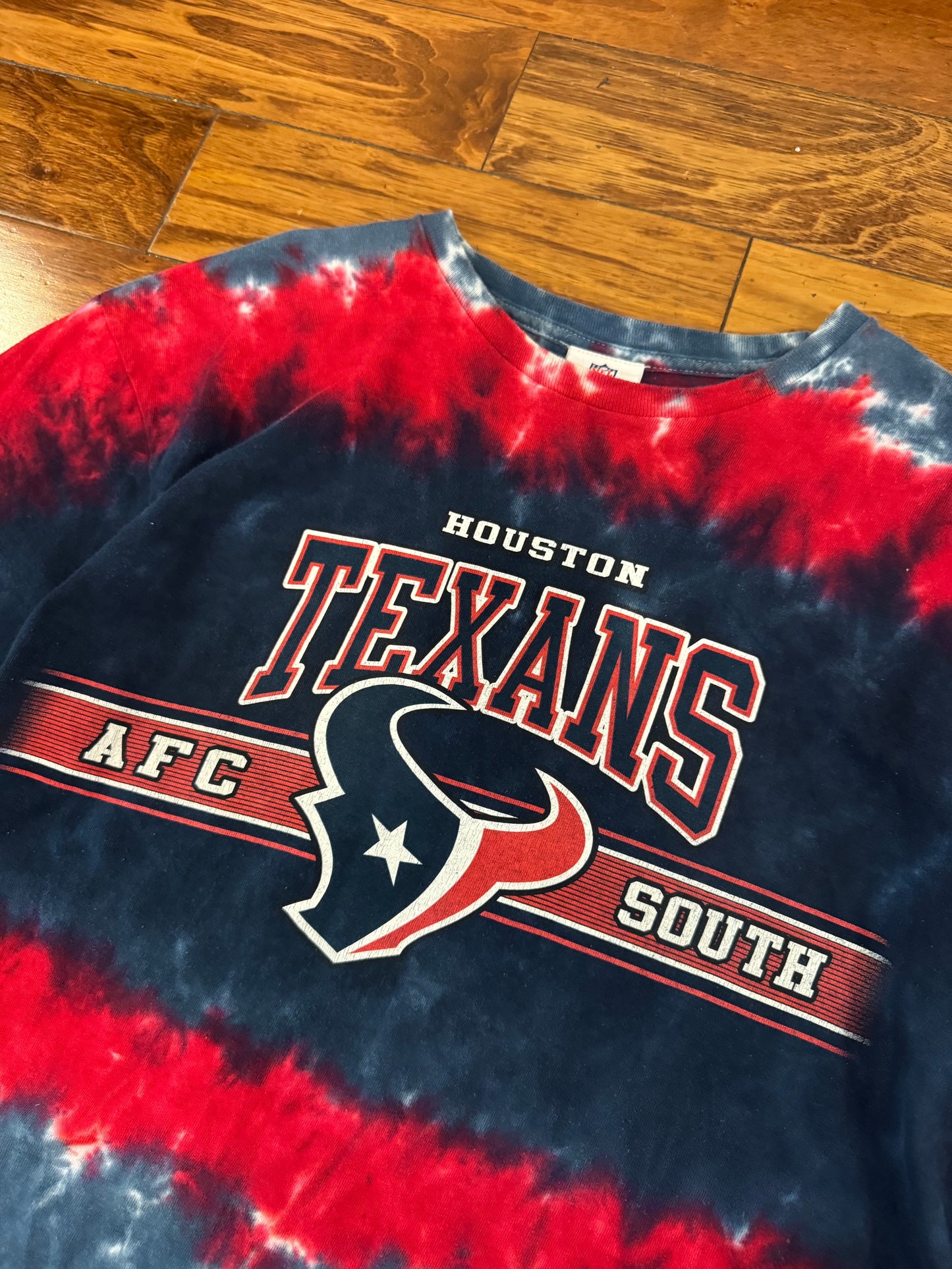 00s Houston Texans Tie Dye Tee (XL)