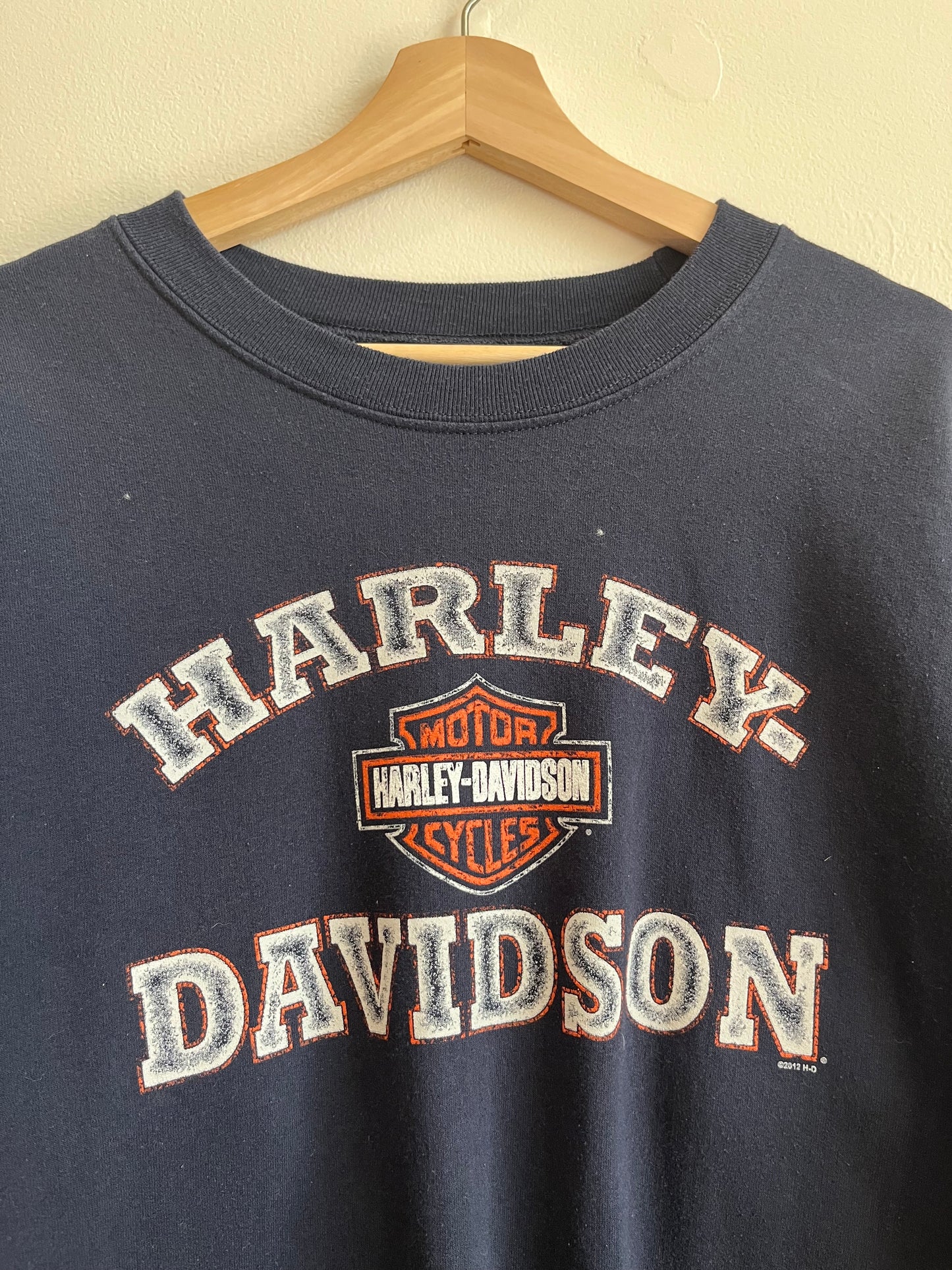 2012 Harley Davidson Blue Ridge Crewneck (L)