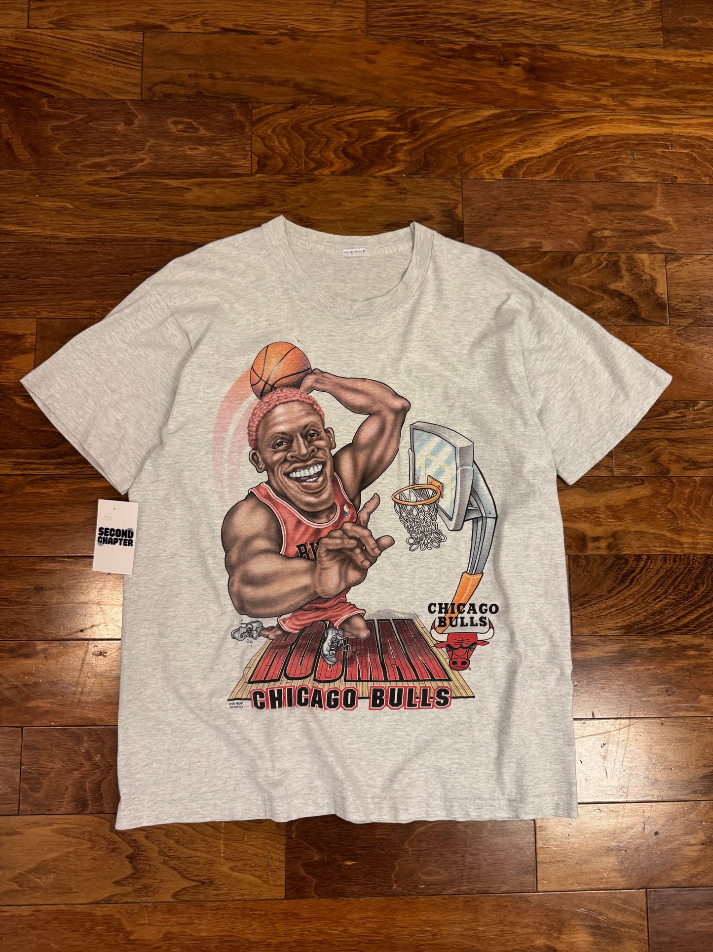1995 Chicago Bulls Dennis Rodman Big Face Tee (XL)