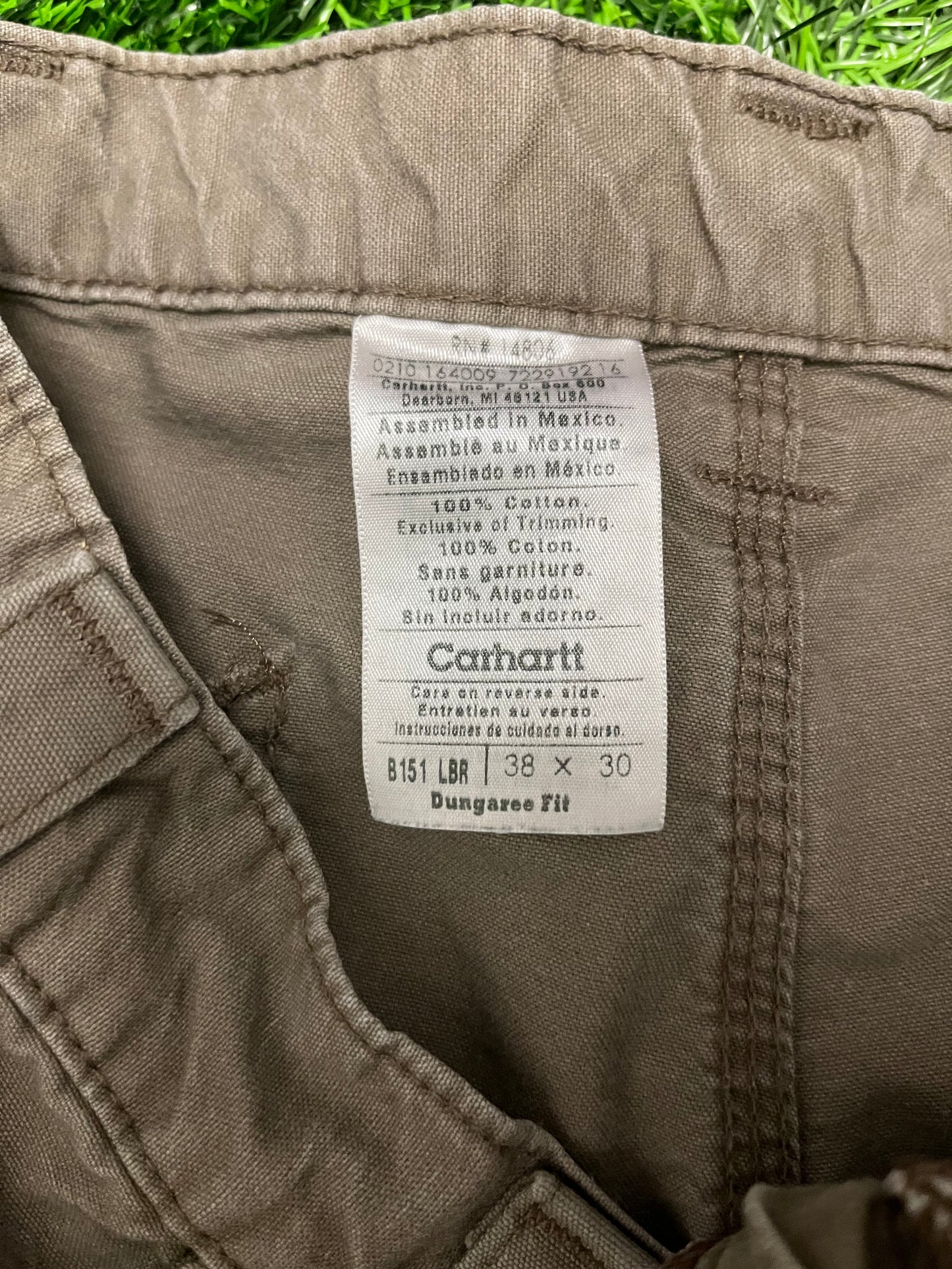 2010 Carhartt Cement Carpenter Pants (38 x 30)