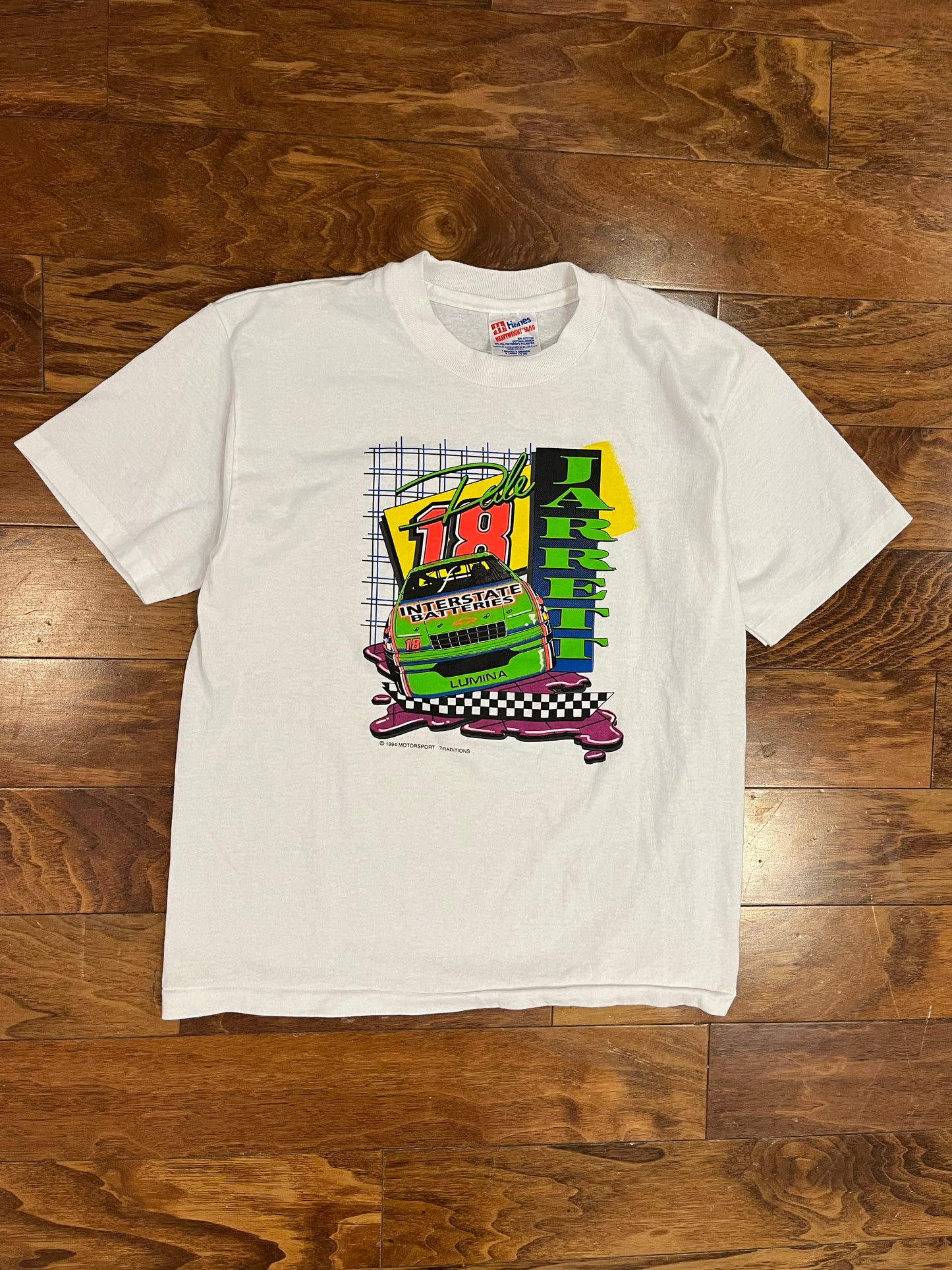 1994 Nascar Dale Jarrett Batteries Tee (Youth XL)