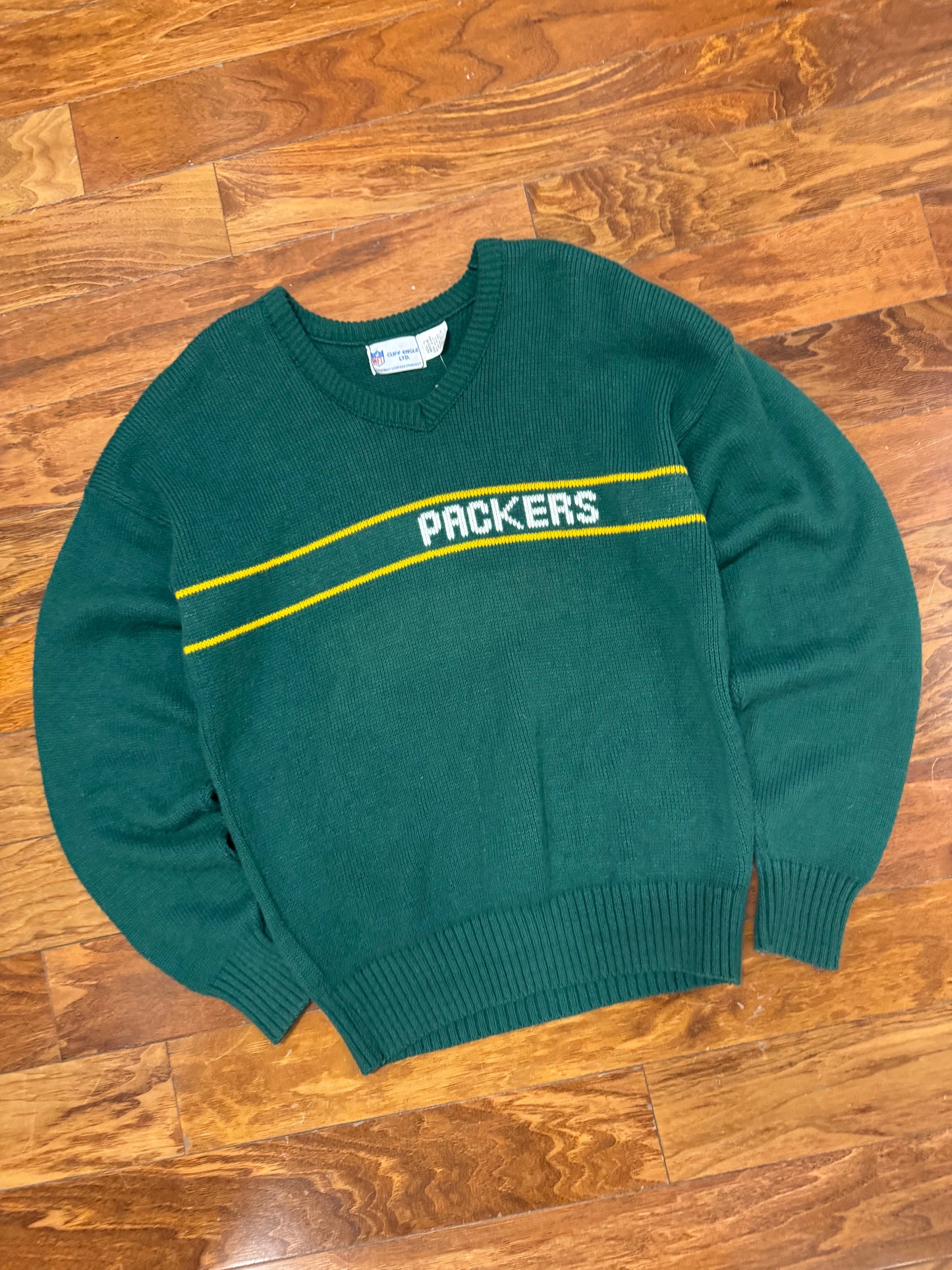 90s Green Bay Packers Wool Sweater (M)