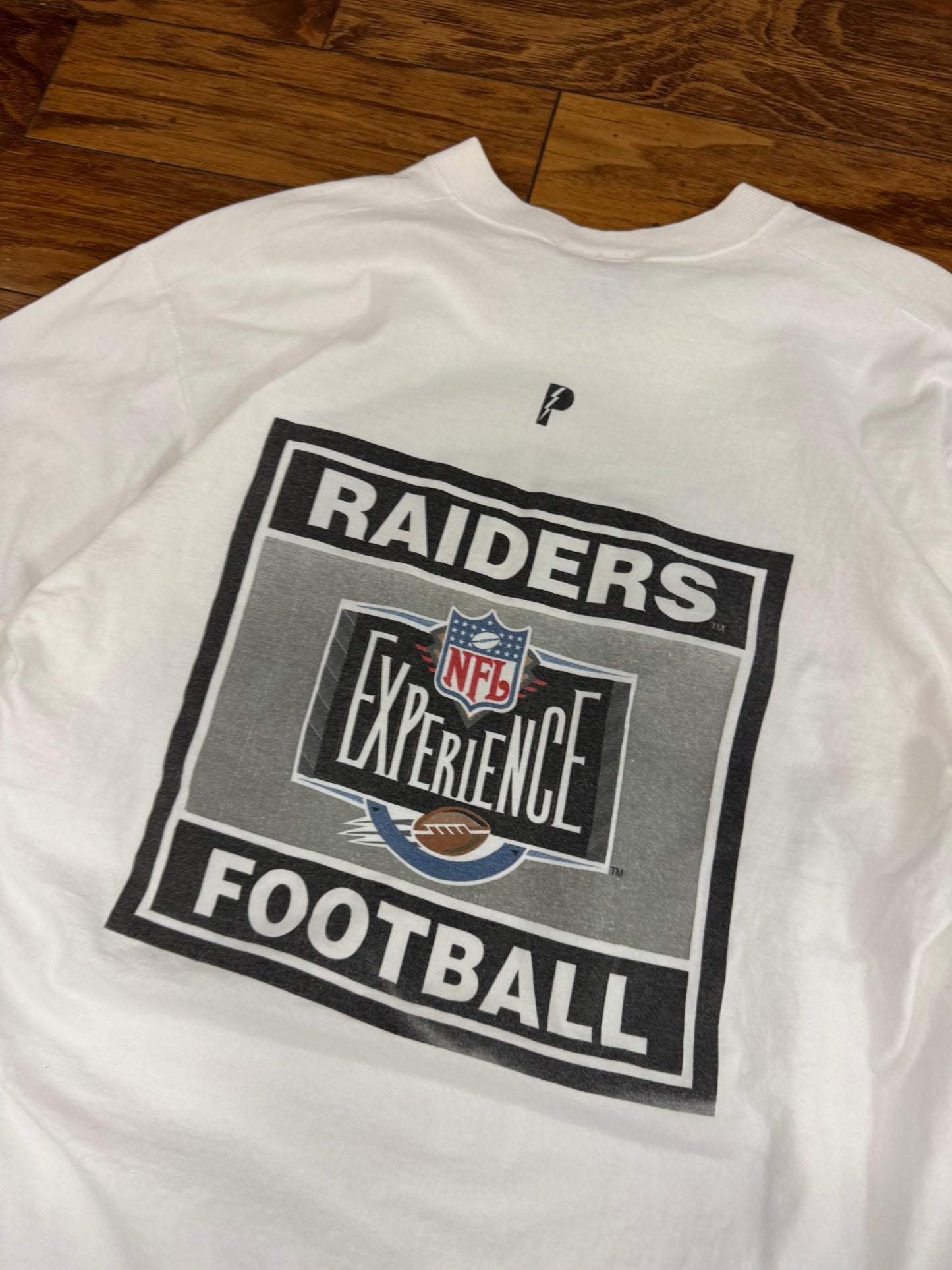 1995 Oakland Raiders Pro Player White Tee (L)