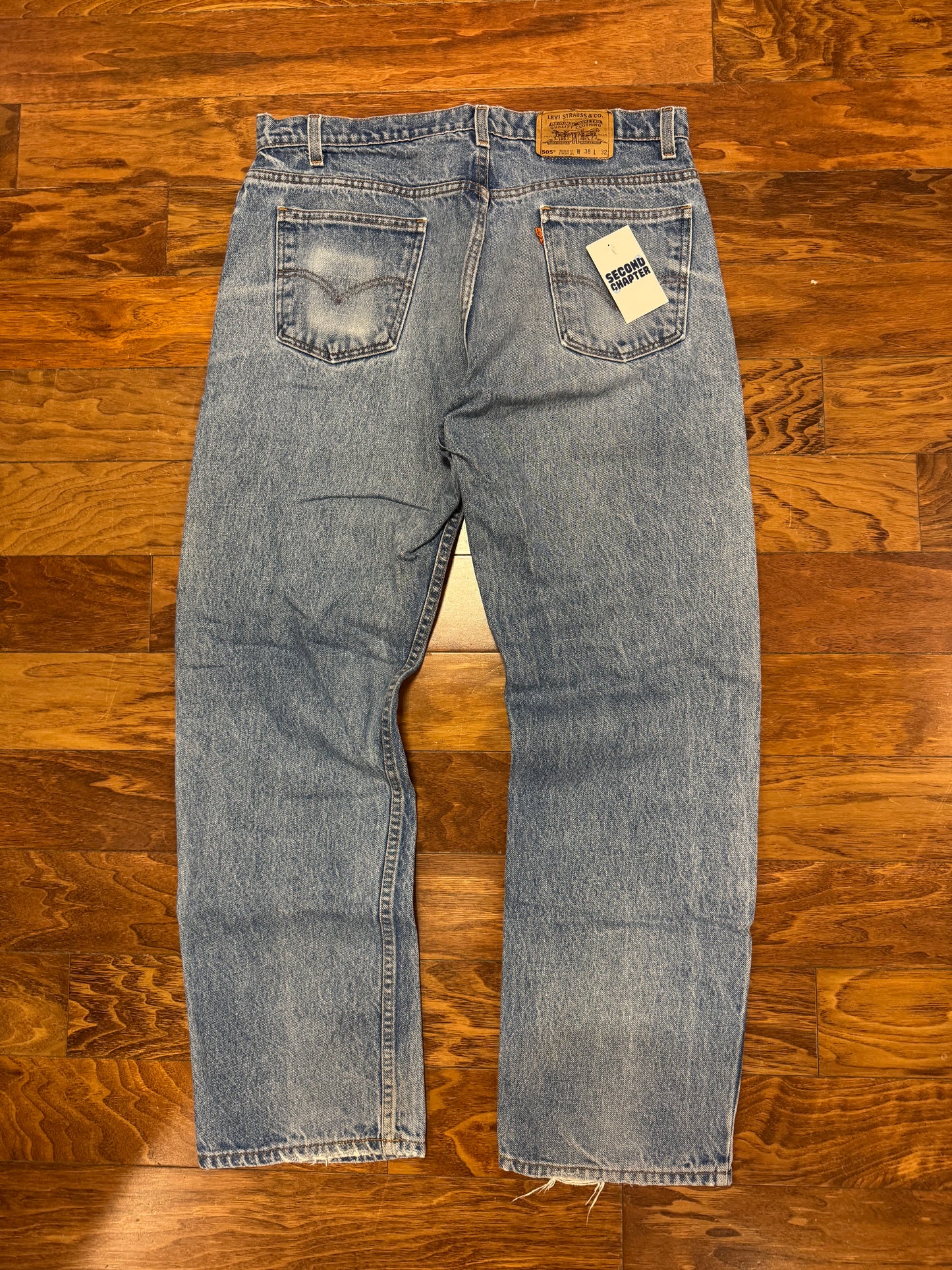 1998 Levi's Mid Wash Orange Tab Jean (36 x 32)