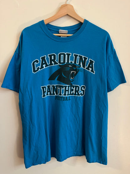 2010s Carolina Panthers Spell Out Essential Tee (XL)