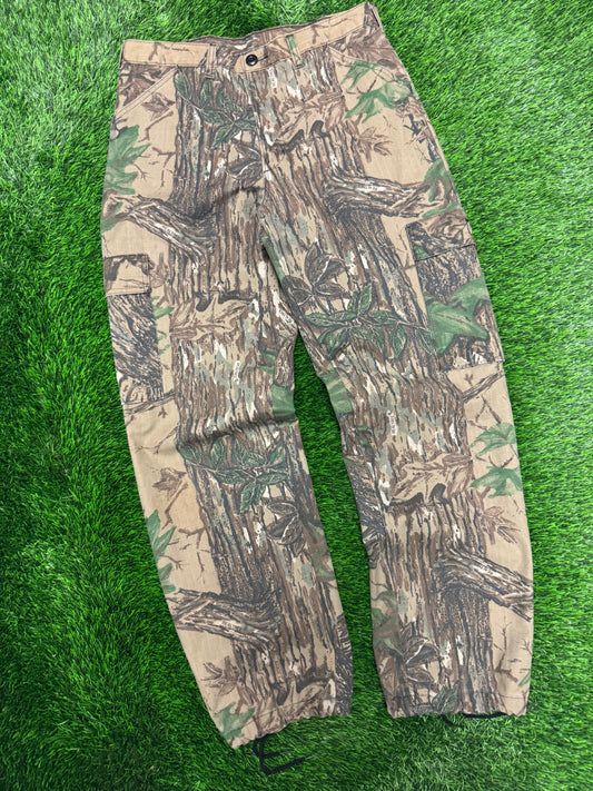 90s Vintage Liberty Camo Cargo Pants (36 x 32)