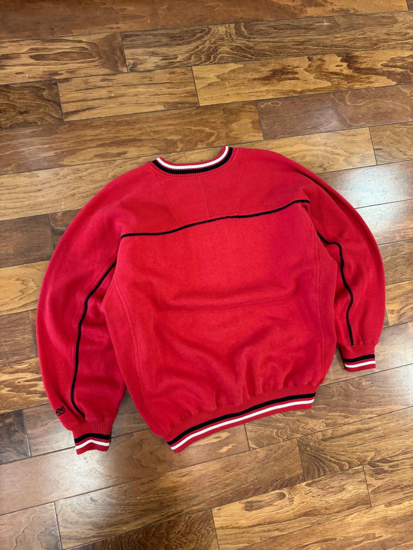 90s Kansas City Chiefs Embroidered Crewneck (L)