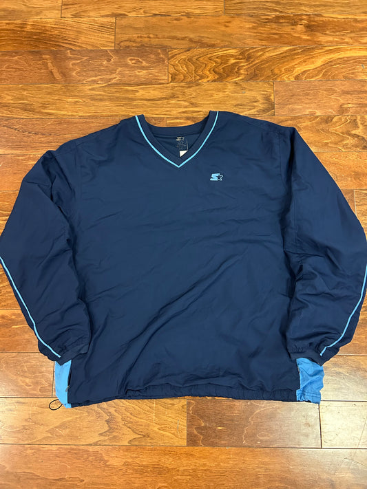 00s Starter Blue Pullover Windbreaker (L)
