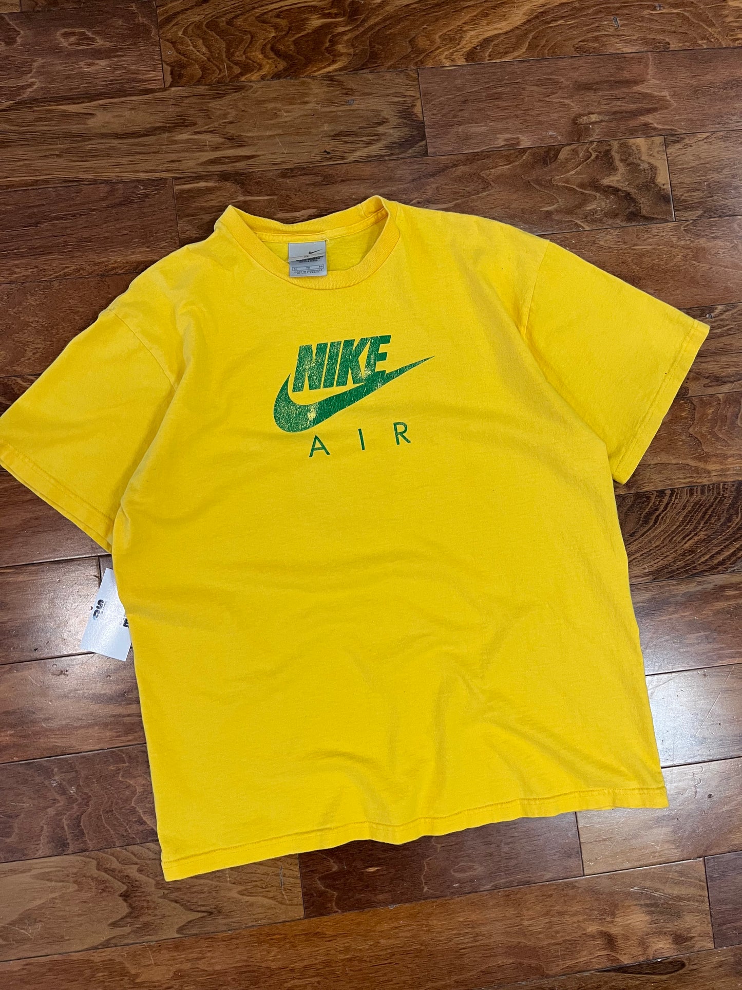 00s Nike Air Yellow Tee (XL)