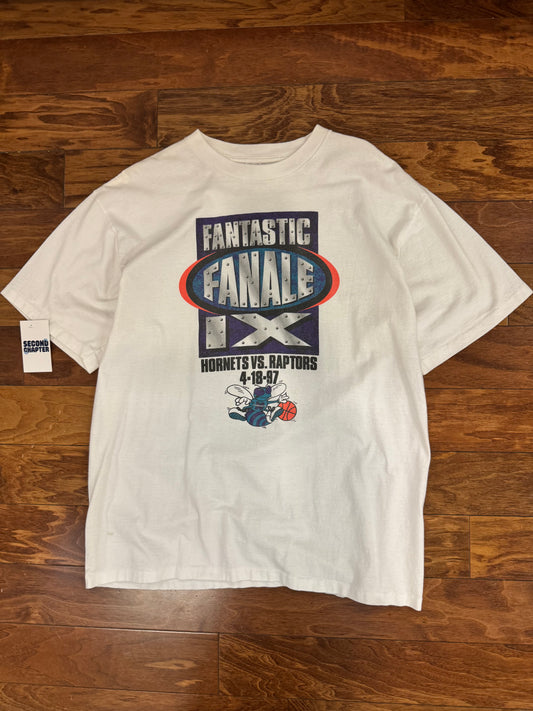 1997 Charlotte Hornets v Raptors Fantastic Fanale Tee (XL)