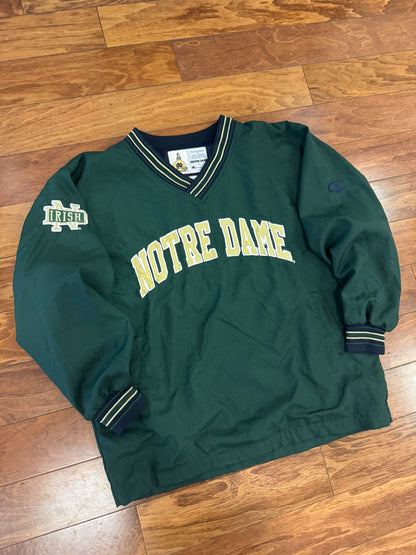 90s Notre Dame Champion Windbreaker (L)