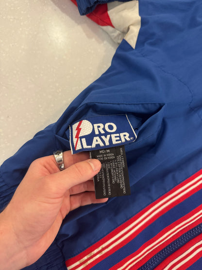 90s New York Giants Pro Player Reversible Puffer Jacket (M)