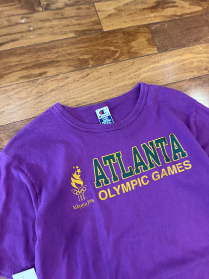 1996 Atlanta Olympic Games Purple Vintage Tee (L)