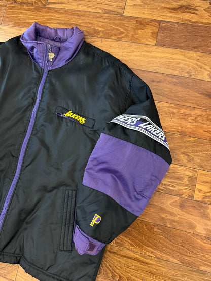 90s Los Angeles Lakers Vintage Pro Player Jacket (XL)