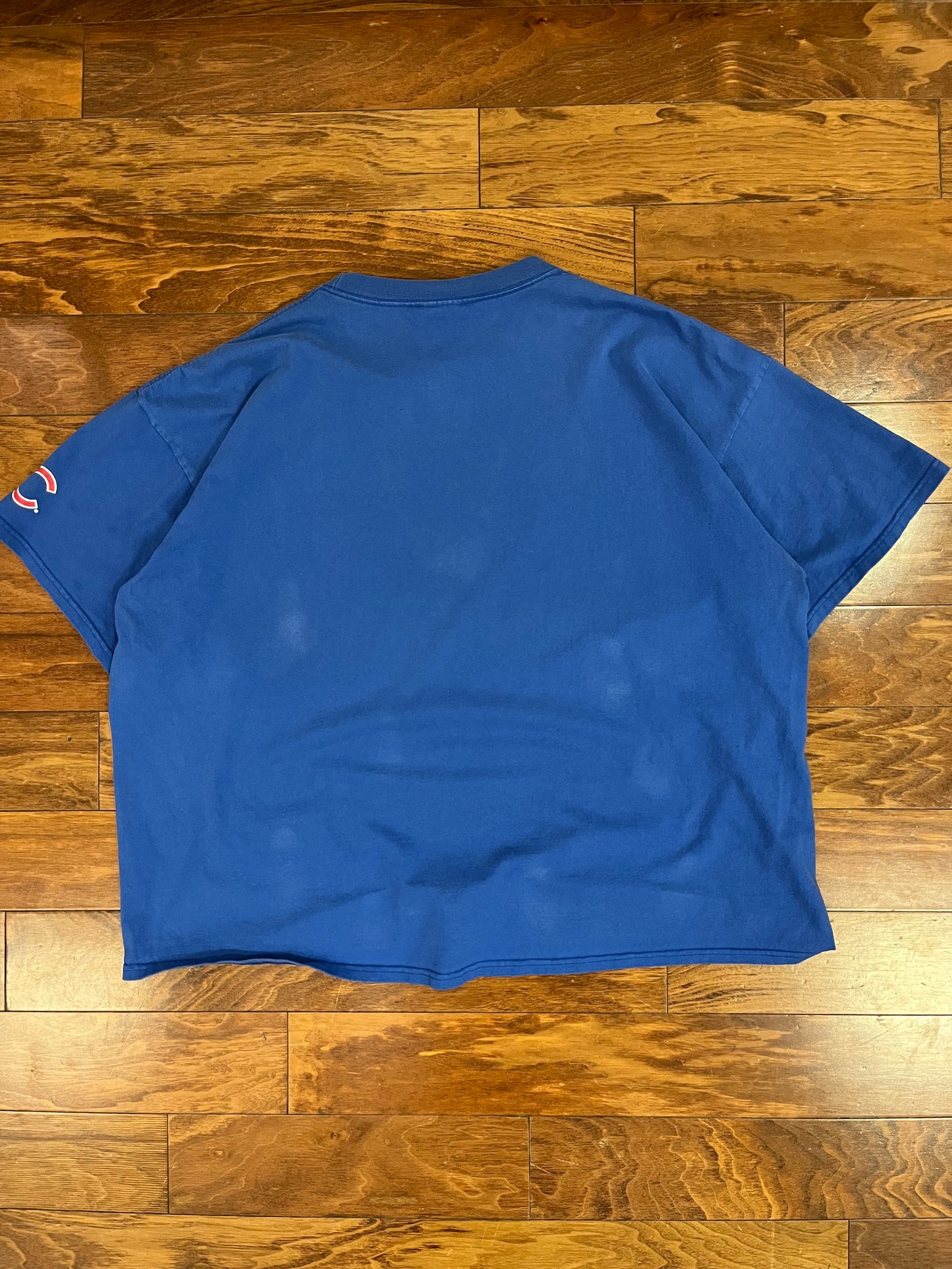 2001 Nike Chicago Cubs Blue Tee (XXL)