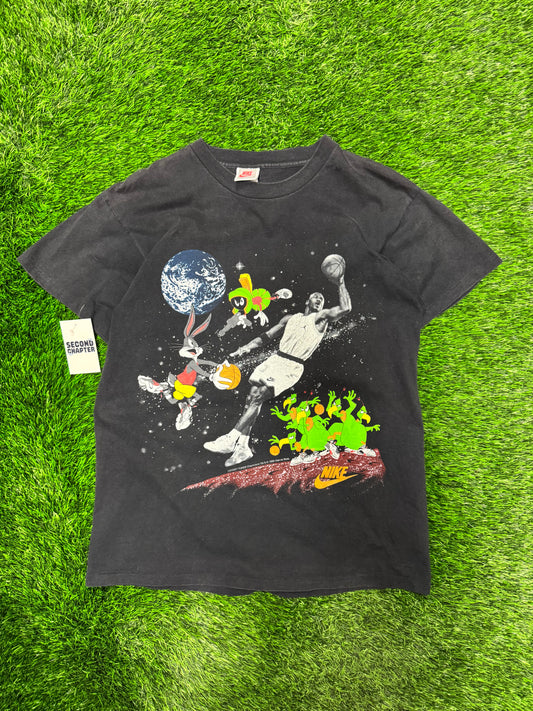 1993 Nike Michael Jordan Space Jam Looney Tunes Vintage Tee (XL)