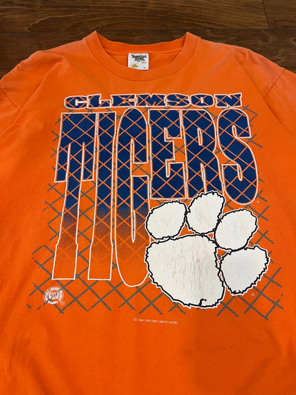 1994 Clemson Tigers Big Spell Out Tee (XL)