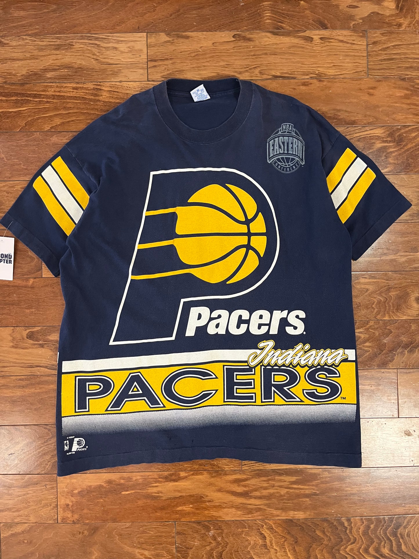 90s Indiana Pacers Vintage Salem AOP Tee (XL)