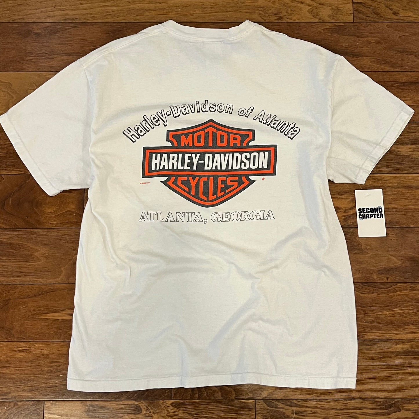 2003 Harley Davidson Atlanta Flames Tee (L)