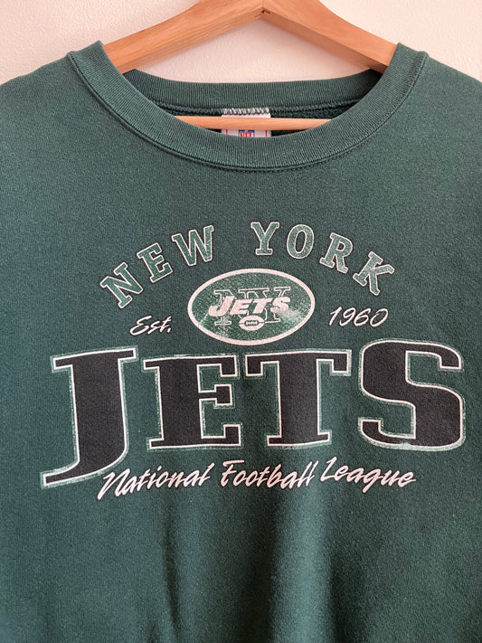 00s New York Jets NFL Crewneck (L)