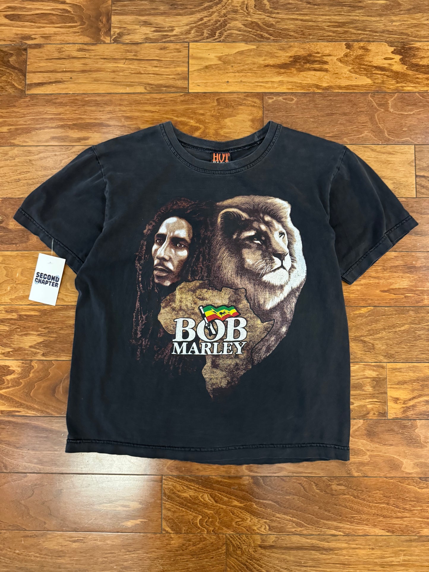 00s Bob Marley Lion Music Tee (M)