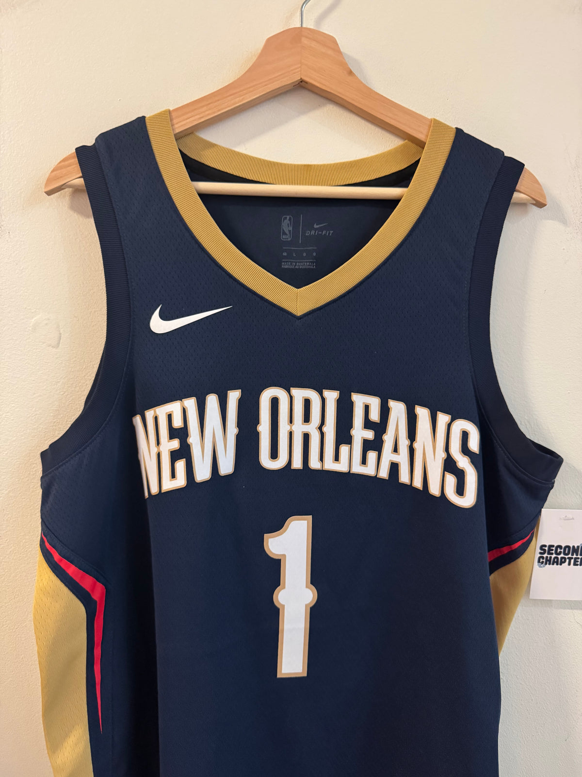 2018 New Orleans Pelicans Zion Williamson Nike Swingman Jersey (L)
