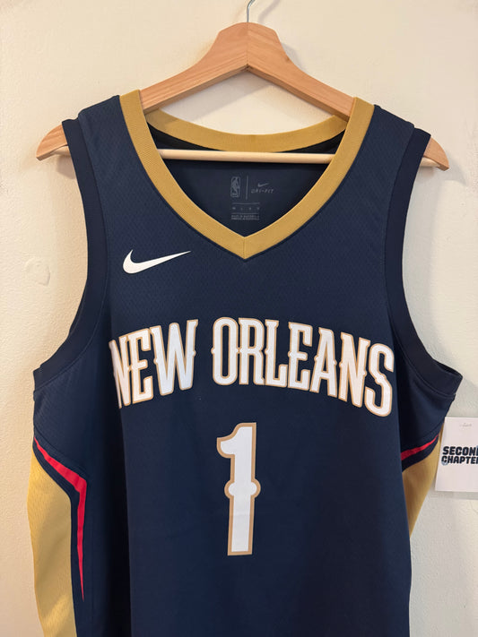 2018 New Orleans Pelicans Zion Williamson Nike Swingman Jersey (L)