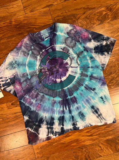 90s Charlotte Knights Tie Dye Tee (XL)
