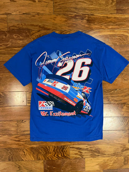 2000 Nascar Big K Mart Jimmy Spencer Blue Tee (L)