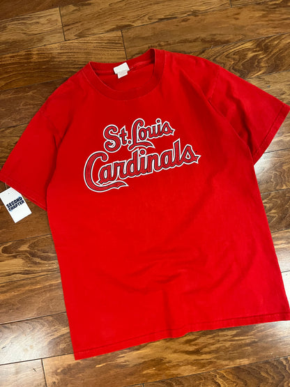 2003 St. Louis Cardinals Fernando Vina Tee (L)