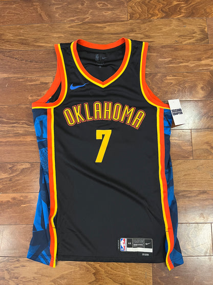 2024 Oklahoma City Thunder (OKC) Chet Holmgren City Edition Jersey (M)